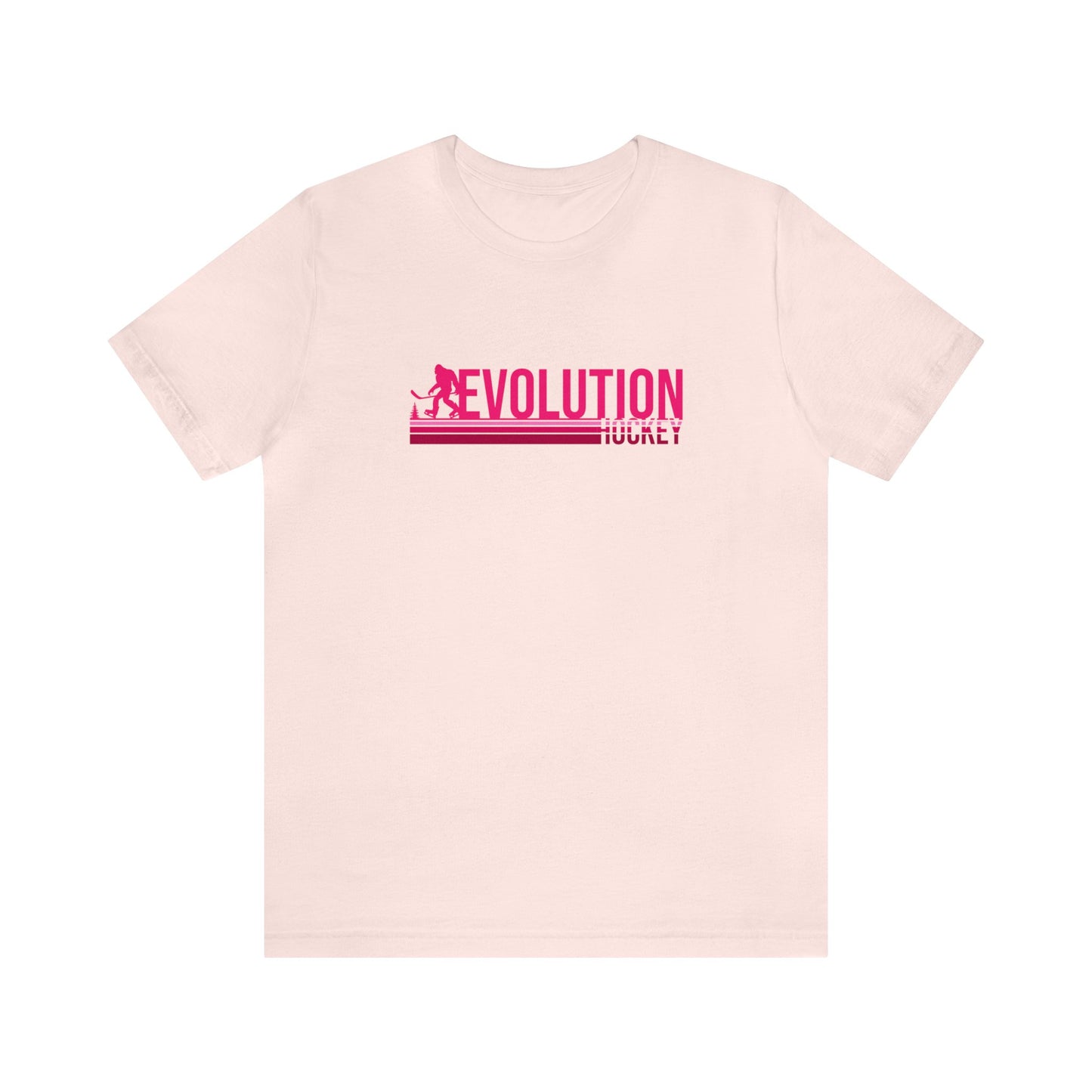 Womens Evolution Hockey 80's Retro T-Shirt