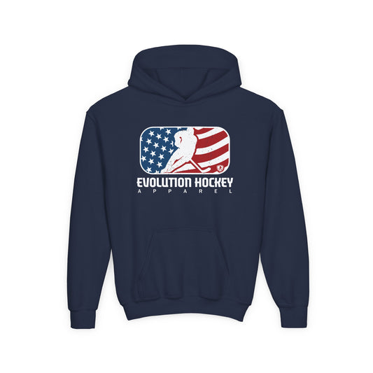 Kids USA Flag Skater Hoodie