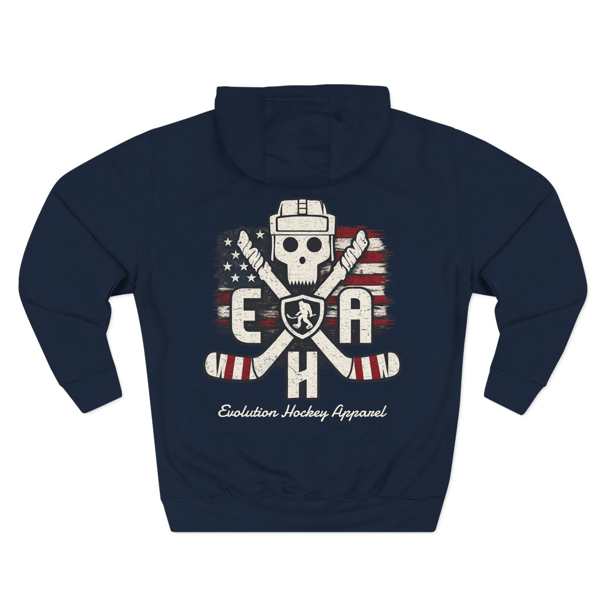 EHA Patriot Skull Hoodie