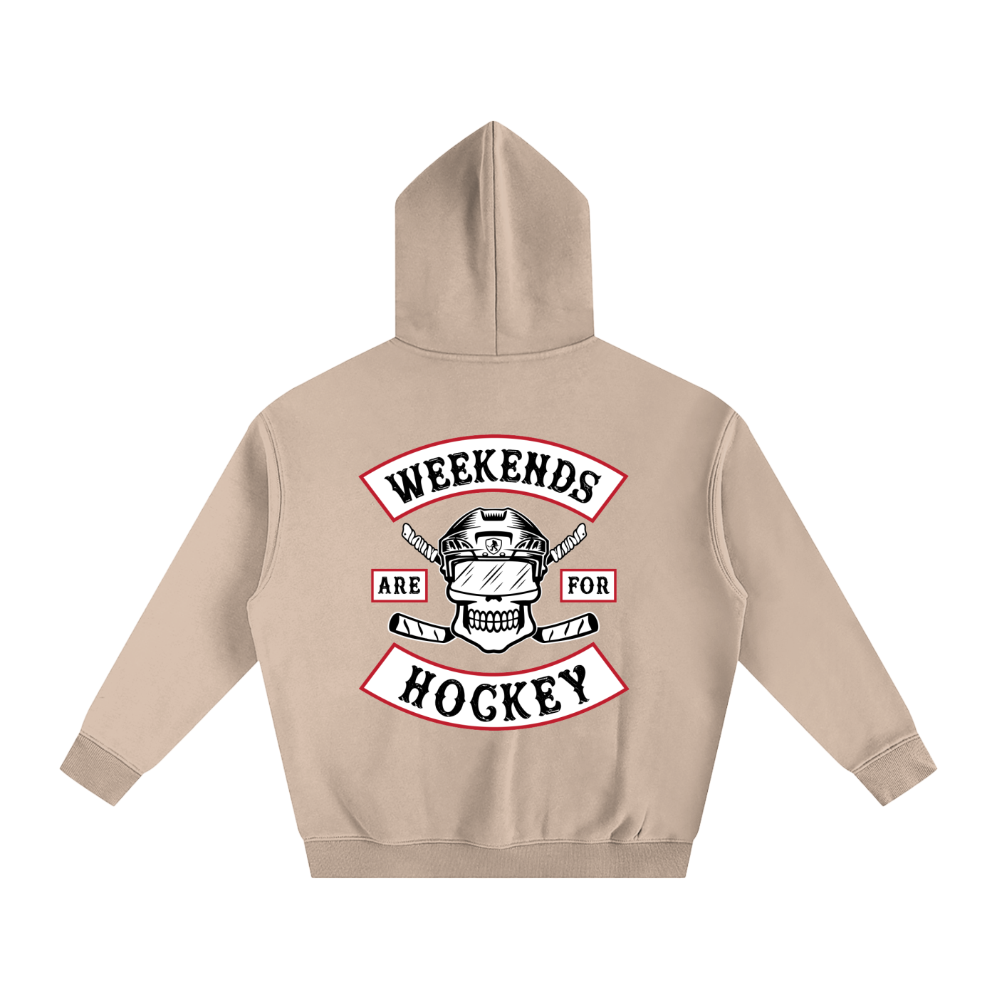 Weekends are for Hockey Oversized Hoodie